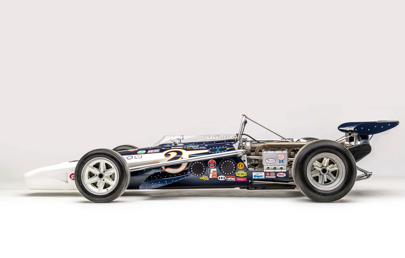 Photo wallpaper wheel, 1971, profile, Eagle, the car, Sports car, classic car, Indianapolis 500