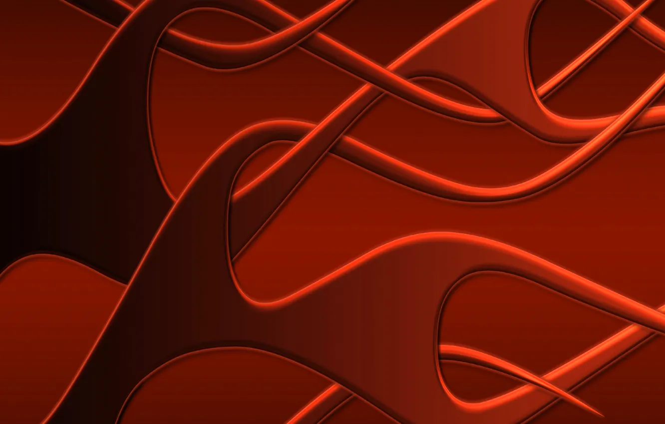 Photo wallpaper light, line, color, the volume, layer