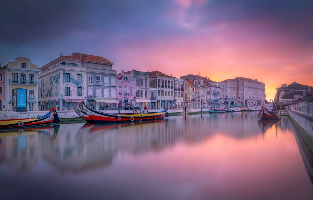 Photo wallpaper the city, Portugal, Aveiro