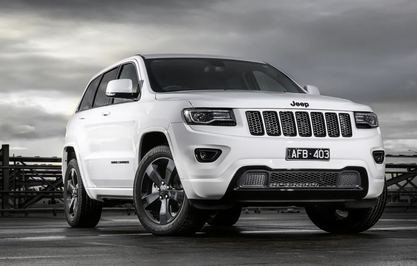 Photo wallpaper jeep, Grand Cherokee, Jeep, Grand Cherokee, 2014, WK2, Blackhawk