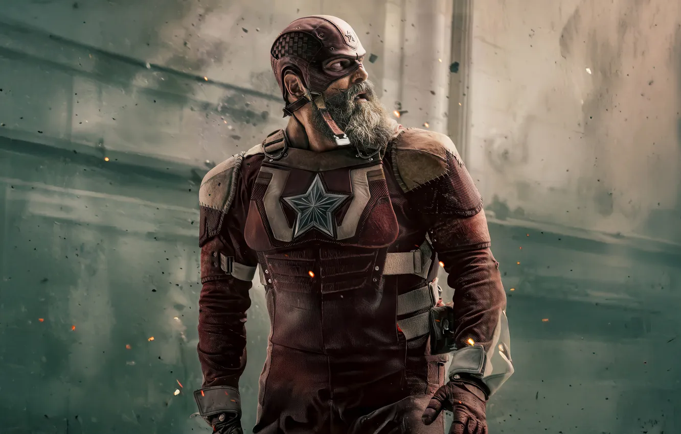 Photo wallpaper poster, Thunderbolts, David Harbour, David Harbour, The Thunderbolts, The Red Guardian, Alexey Shostakov
