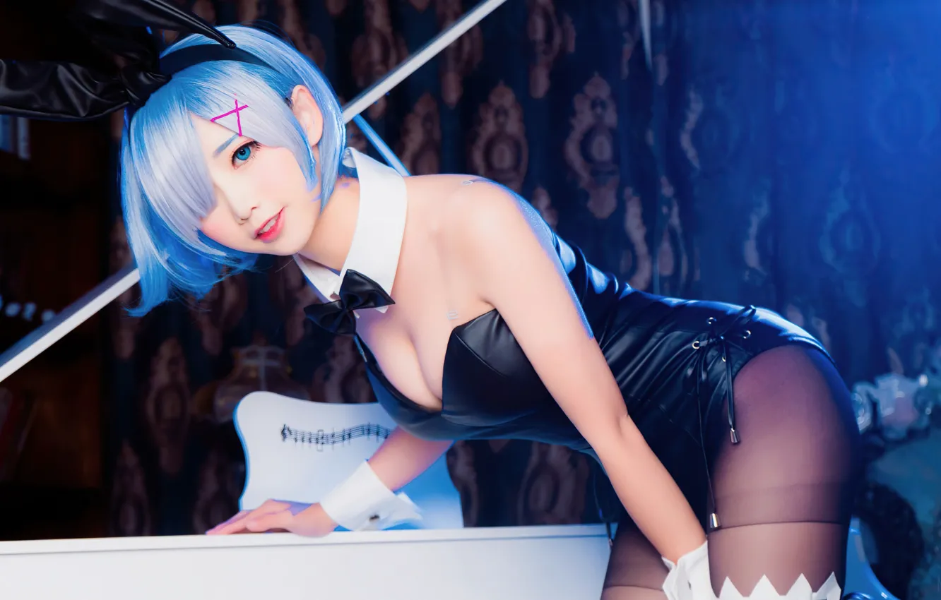 Photo wallpaper look, Asian, beautiful girl, anime, big Breasts, cosplay, cosplay, asian