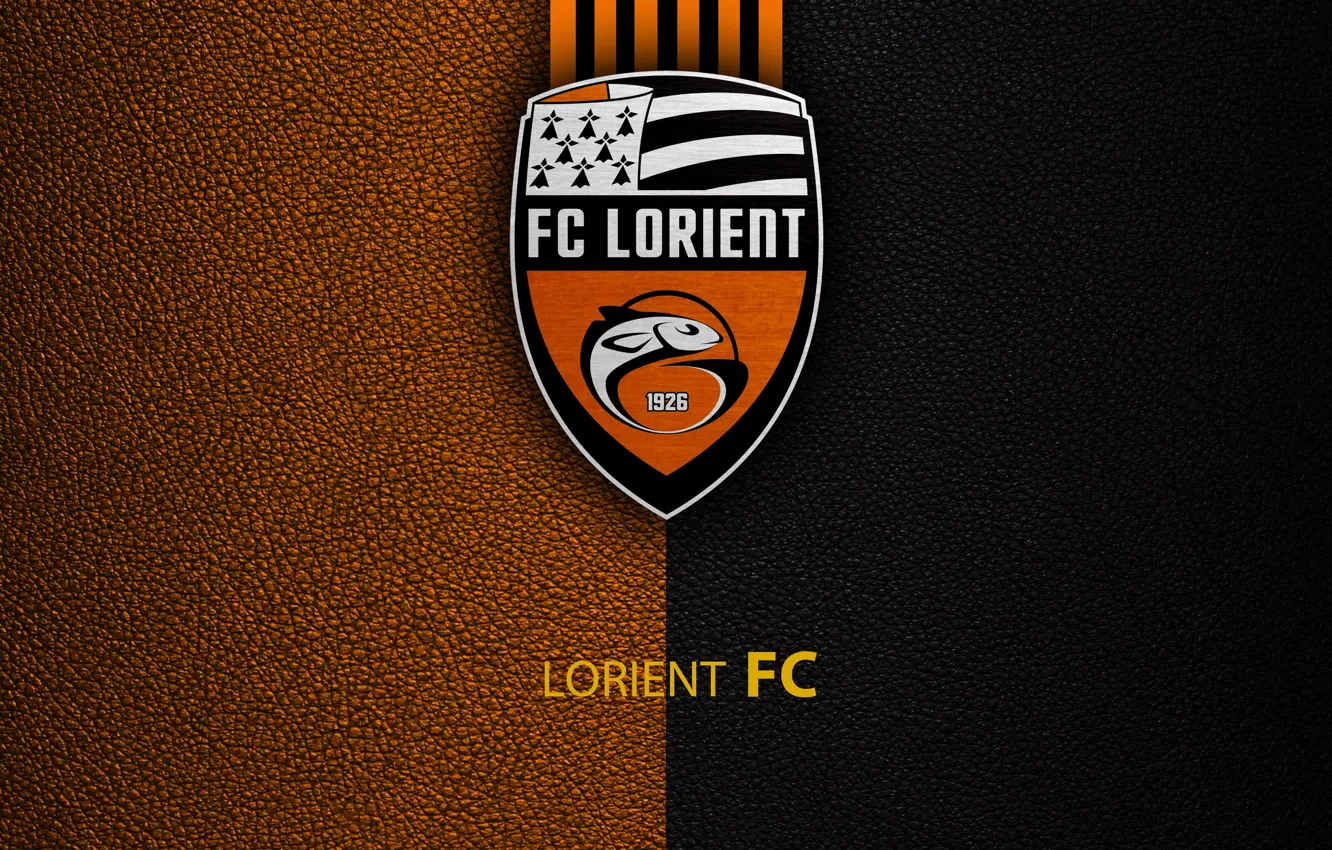 Photo wallpaper Sport, Ligue 1, Lorient, football, wallpaper, logo