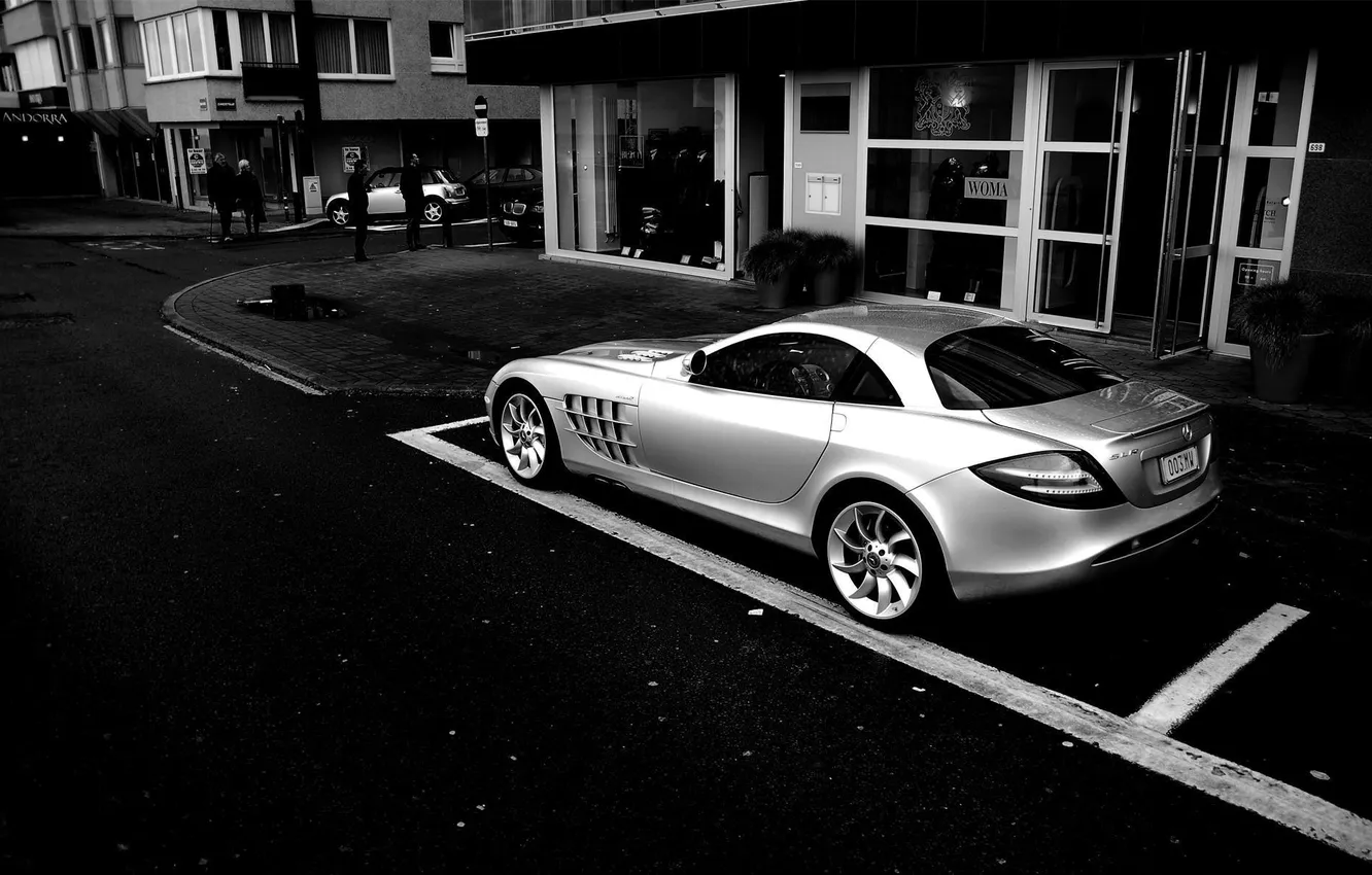 Photo wallpaper Mercedes-Benz, cars, auto, SLR McLaren