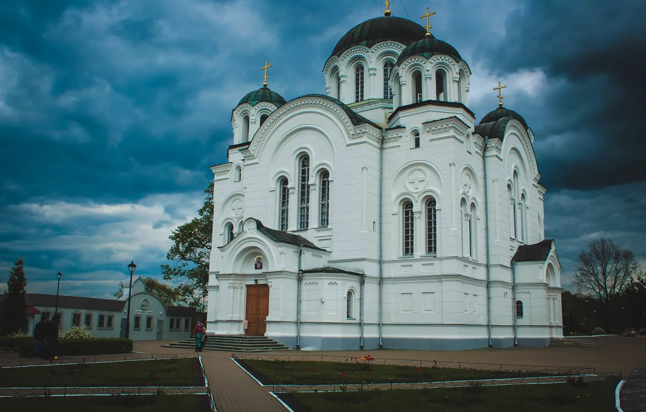 Photo wallpaper history, the Spaso-efrosinyevsky monastery, Polotsk