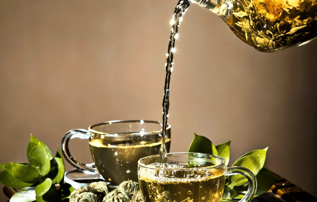 Photo wallpaper tea, drink, drinks, tea, herbal