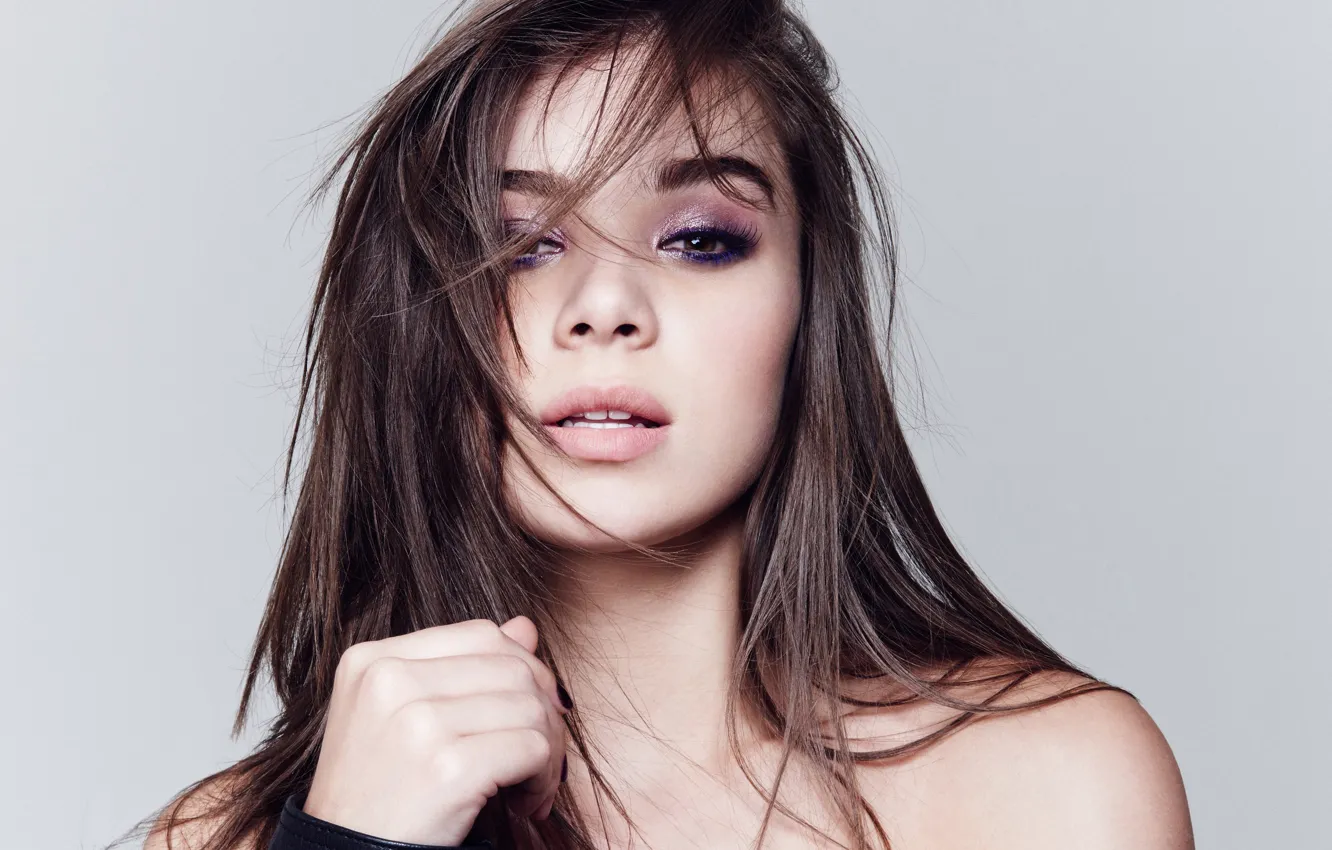 Photo wallpaper look, portrait, actress, brunette, singer, Hailee Steinfeld