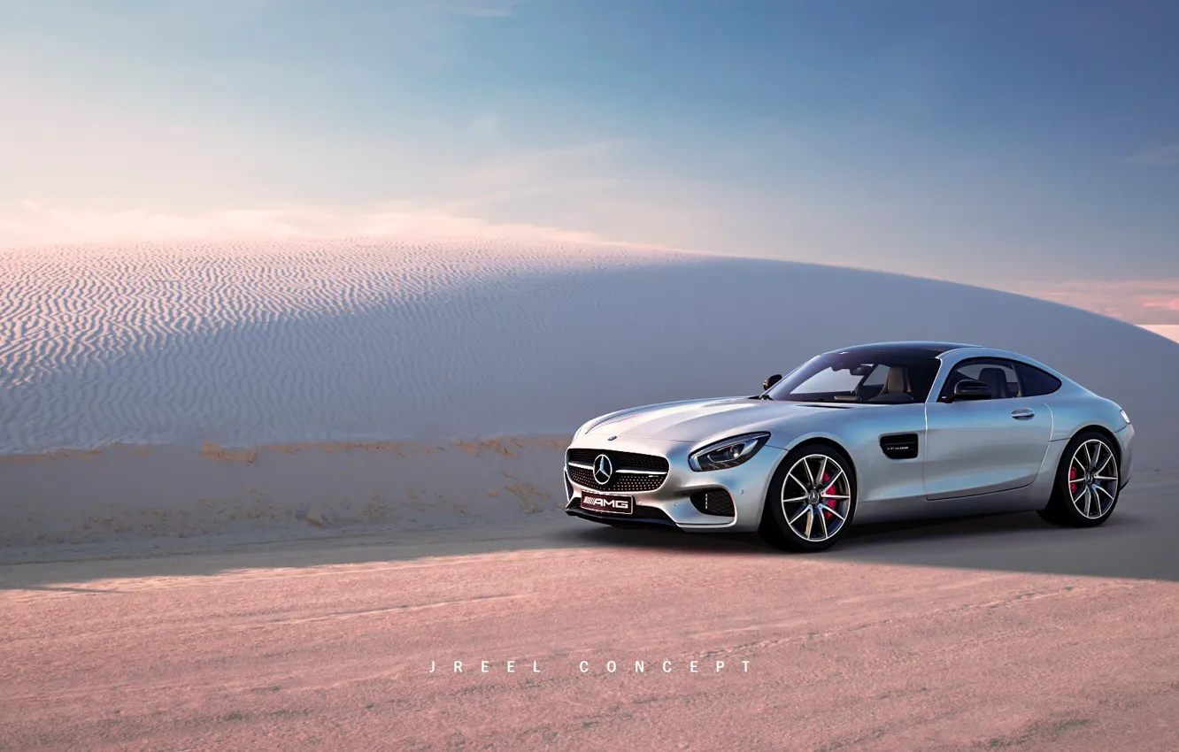 Photo wallpaper Auto, Machine, Mercedes, AMG, Rendering, Mercedes AMG, Mercedes-AMG, Game Art