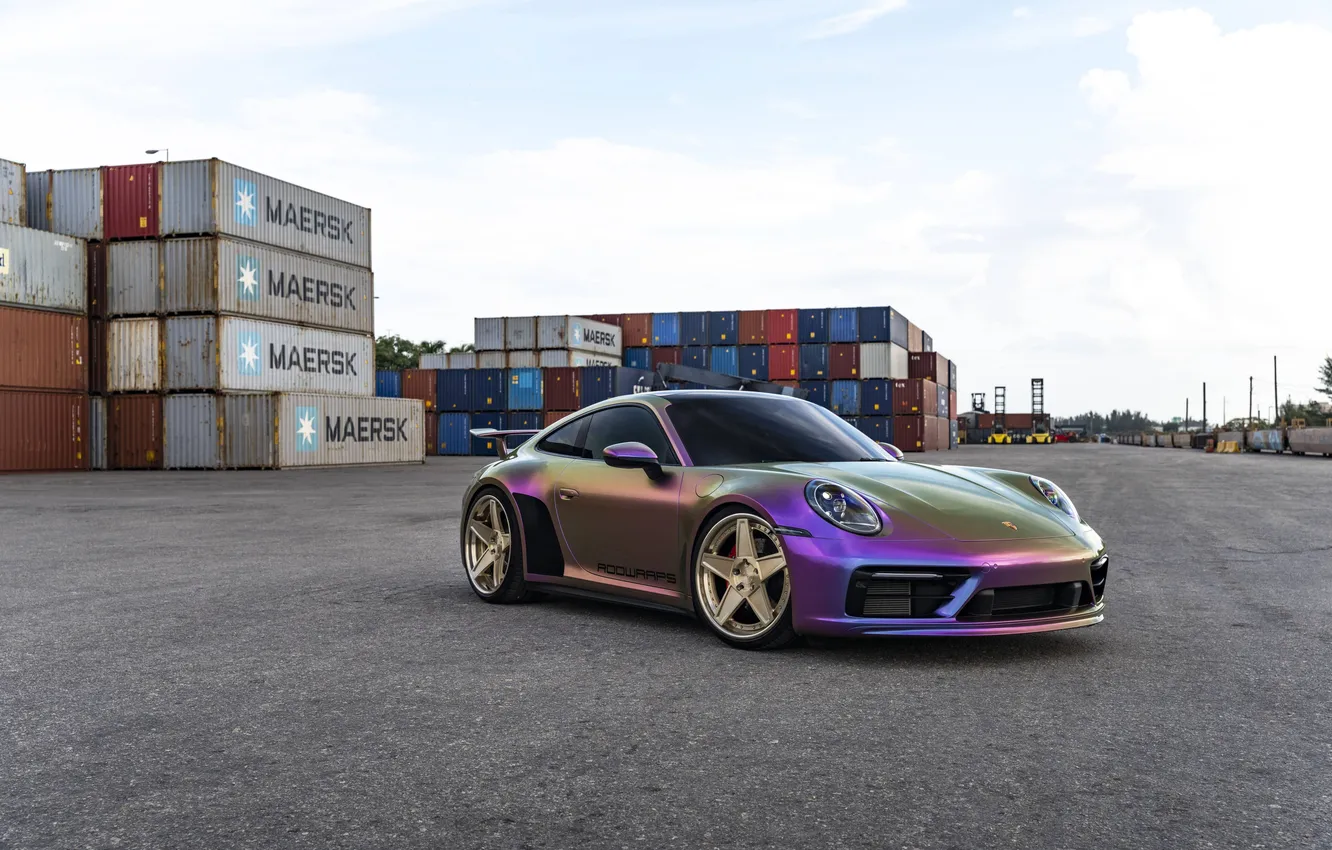 Photo wallpaper car, 911, Porsche, wallpaper, Supercar, Carrera S