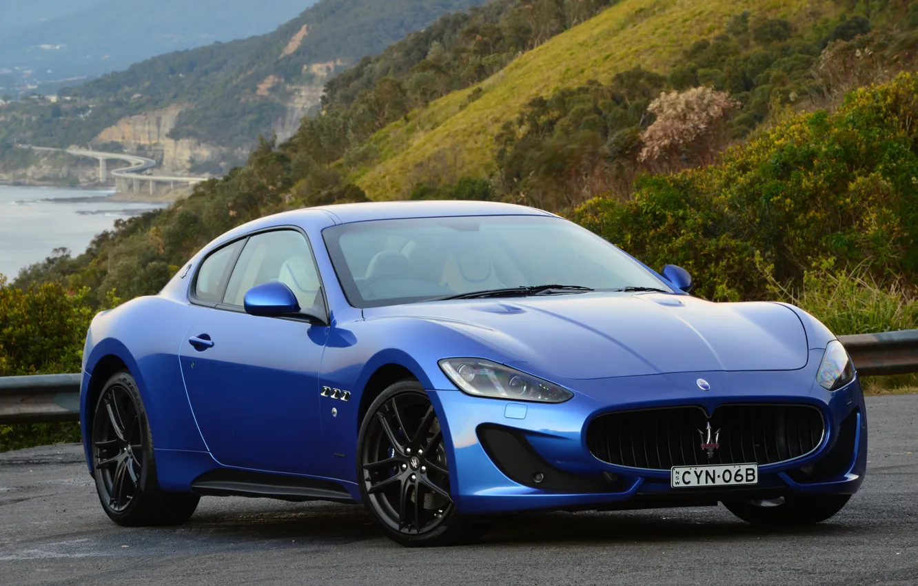 Photo wallpaper Maserati, supercar, GranTurismo, Maserati, Pininfarina, 2015, MC Sportline