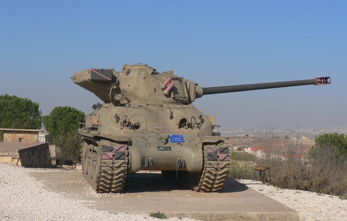 Photo wallpaper museum, Sherman, IDF, HVSS
