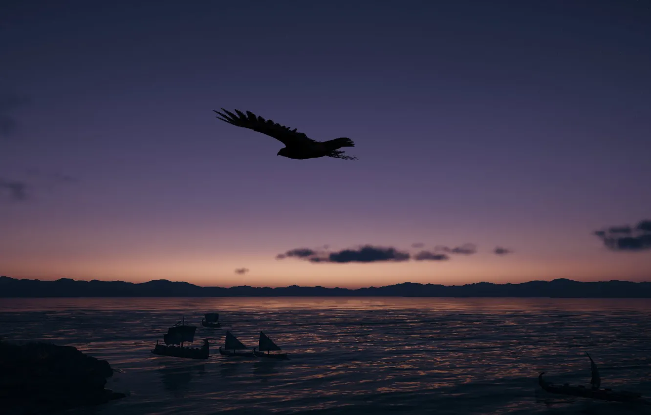 Photo wallpaper landscape, nature, games, Assassin's Creed, PlayStaion, Assassin's Creed Odyssey, Asasins Creed Odyssey