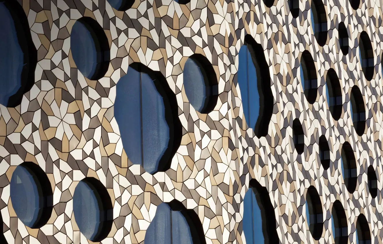 Photo wallpaper London, building, College, Greenwich, Ravensbourne