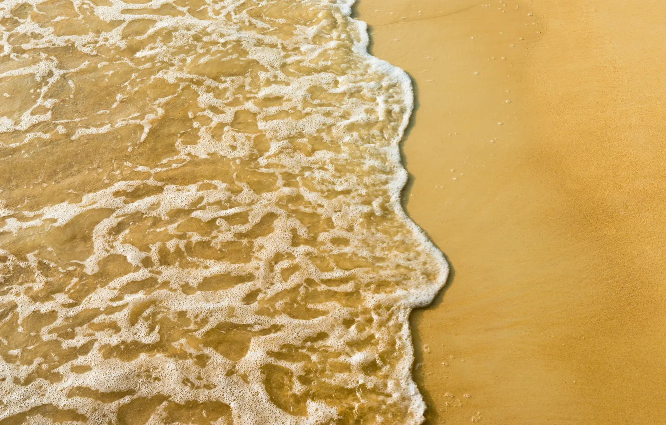 Photo wallpaper sand, sea, wave, beach, summer, summer, beach, sea