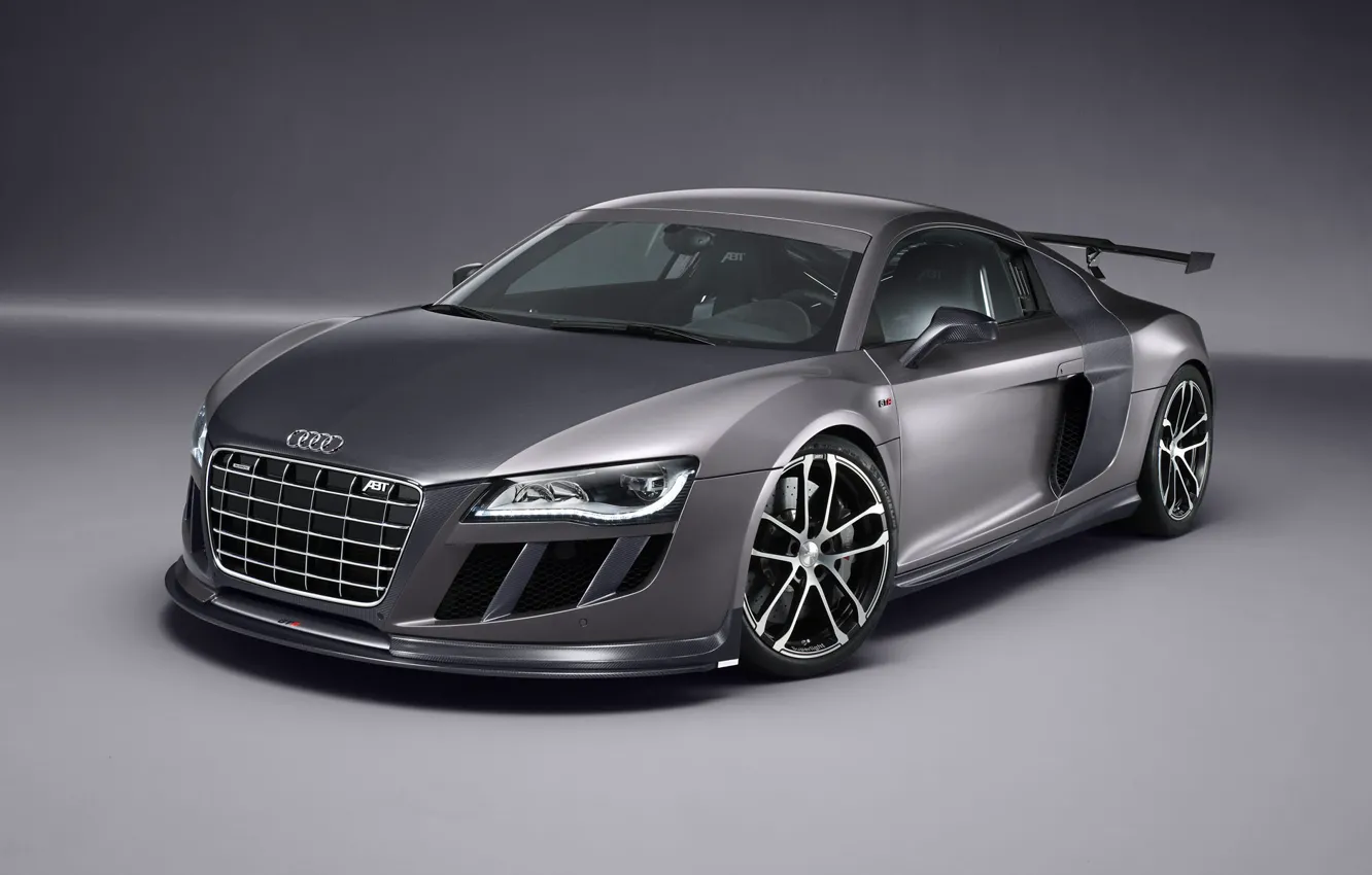 Photo wallpaper grey, Audi, ABT R GT