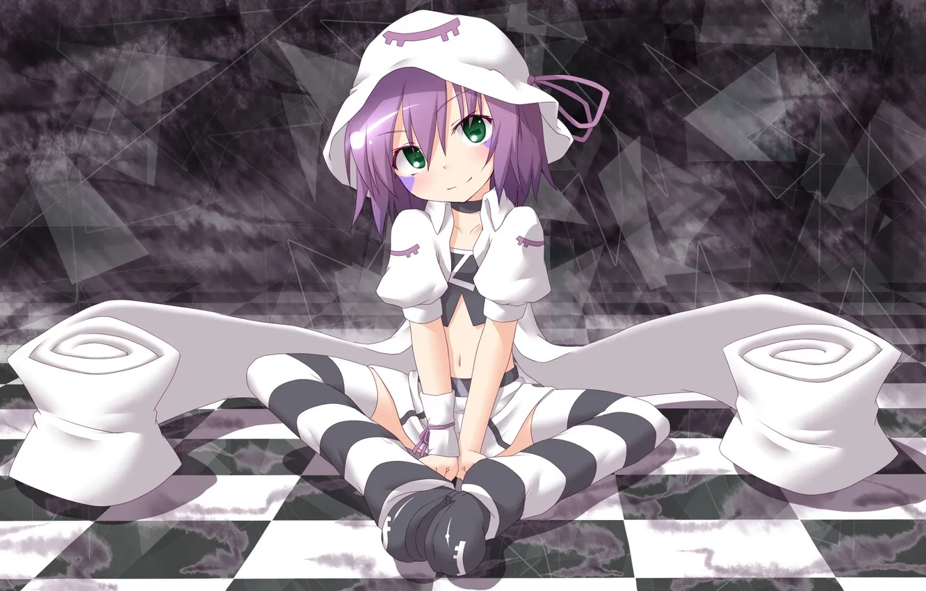 Photo wallpaper look, smile, mood, anime, Yumekui Merry