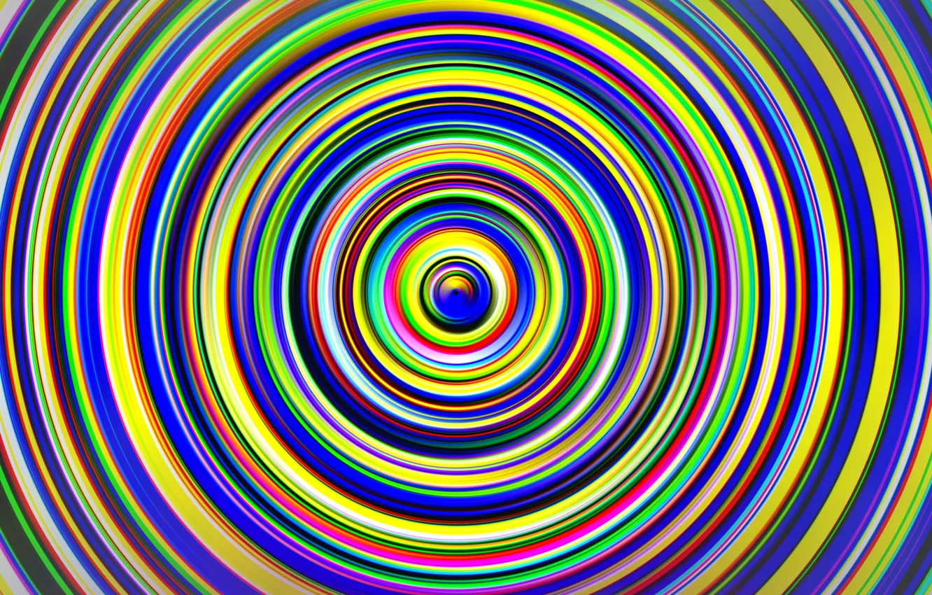 Photo wallpaper colors, colorful, circles, perfect, mind teaser