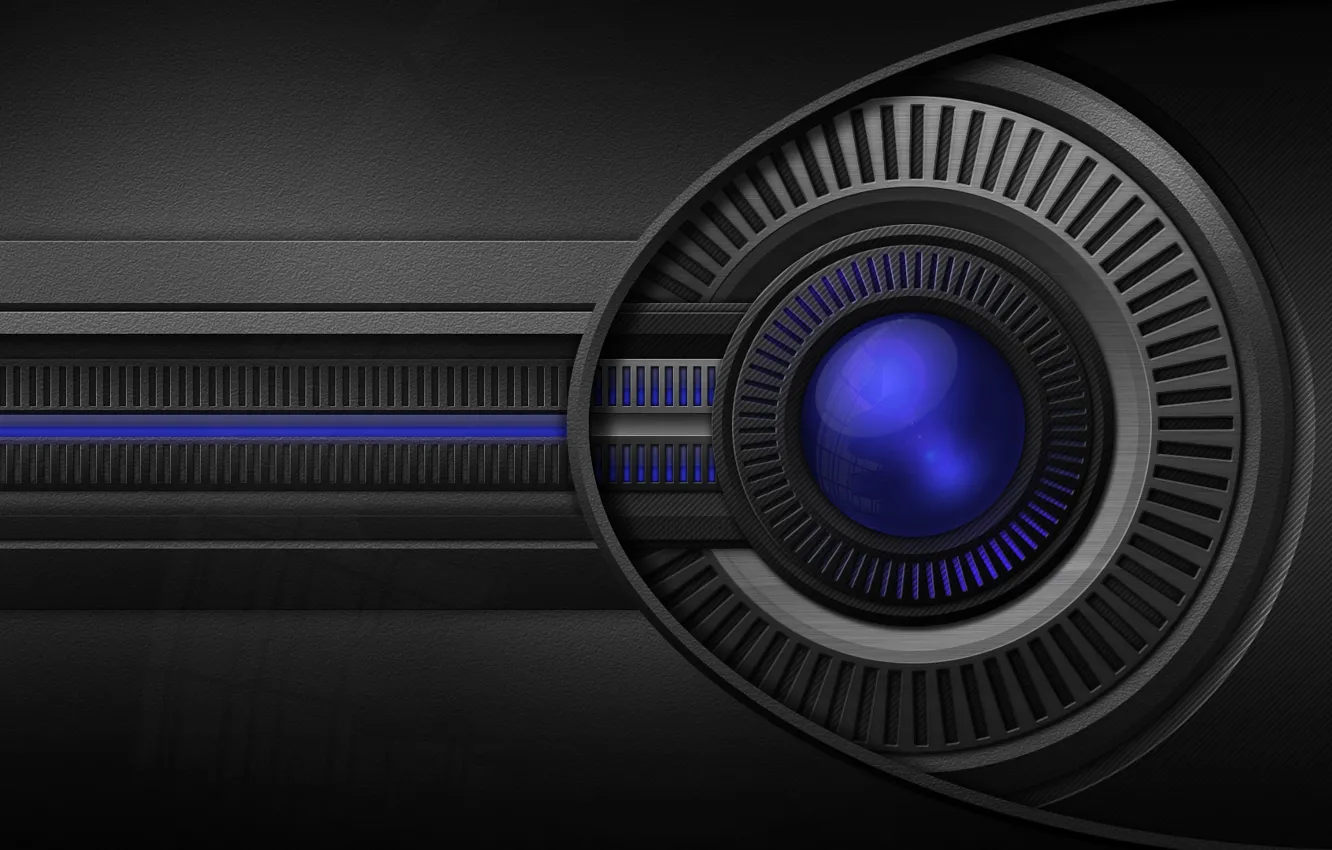 Photo wallpaper eyes, blue, blue, eye, the rotor, Rotor