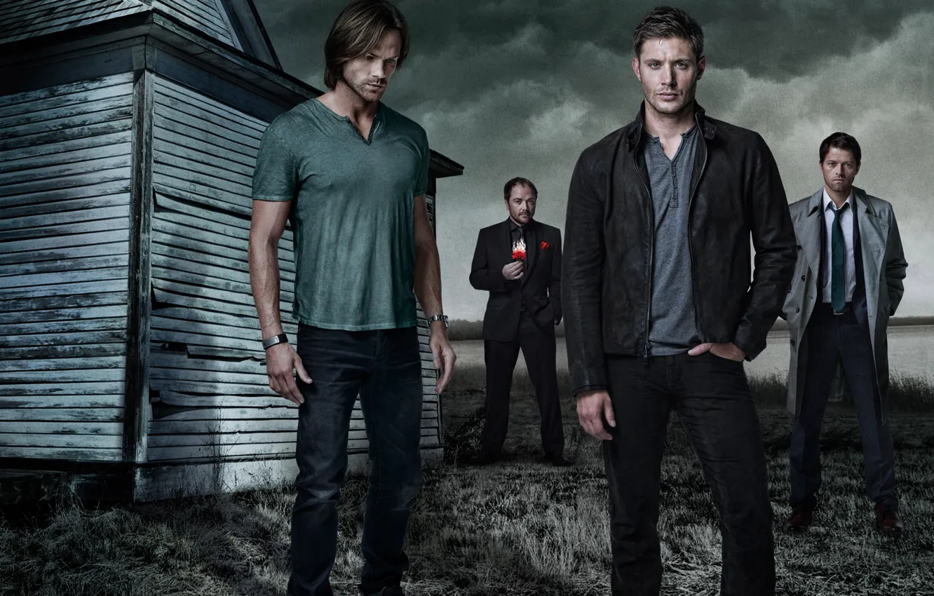 Photo wallpaper Supernatural, supernatural, Sam, Dean