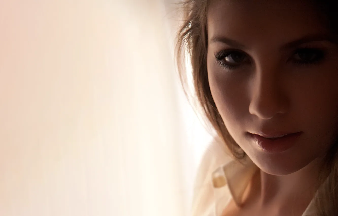 Photo wallpaper girl, sexy, long hair, beautiful, model, pretty, face, redhead