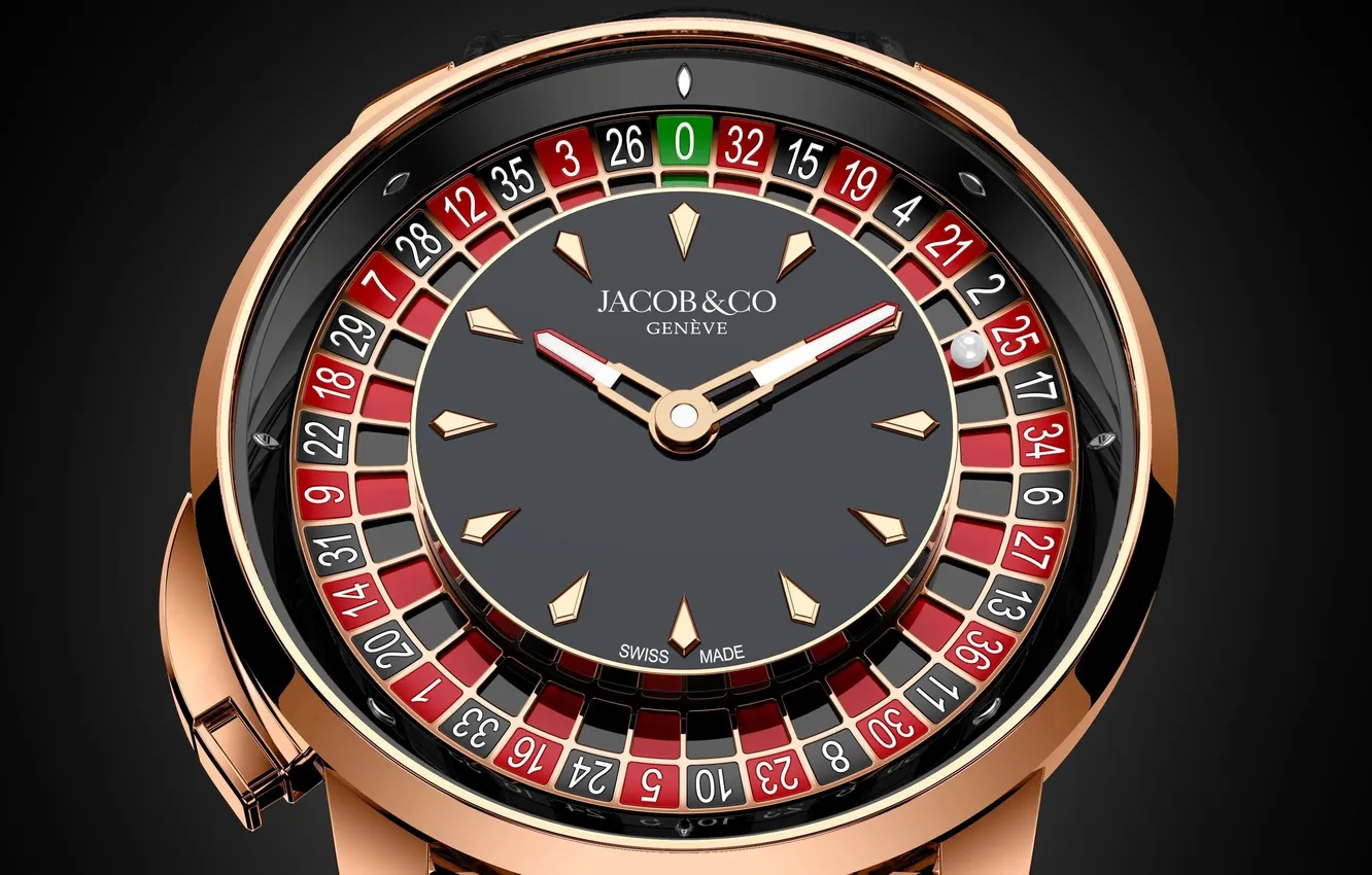 Photo wallpaper gold, watch, Cobra, casino, roulette, Jacob & Co, Astronomia Casino Roulette Tourbillon, Astronomia Casino