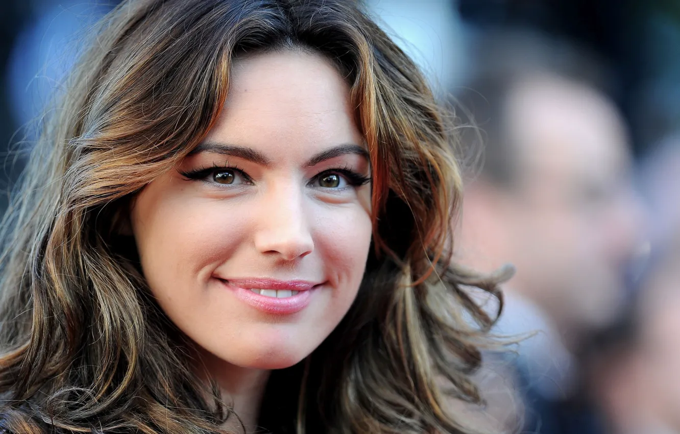 Photo wallpaper Kelly Brook, girl, model, beauty, artist
