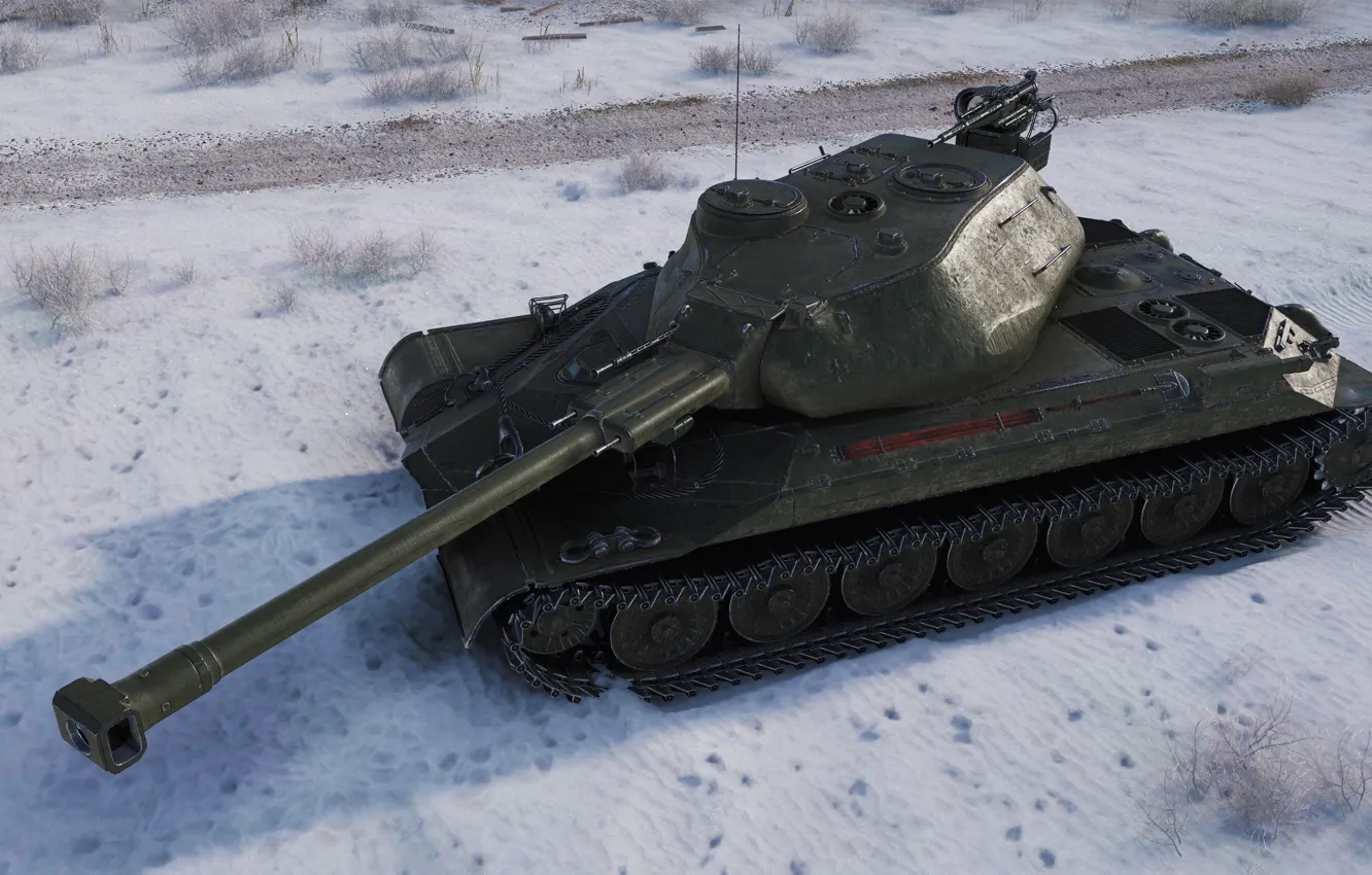 Photo wallpaper USSR, Experienced heavy tank, Object 259A, The predecessor of the IS-7