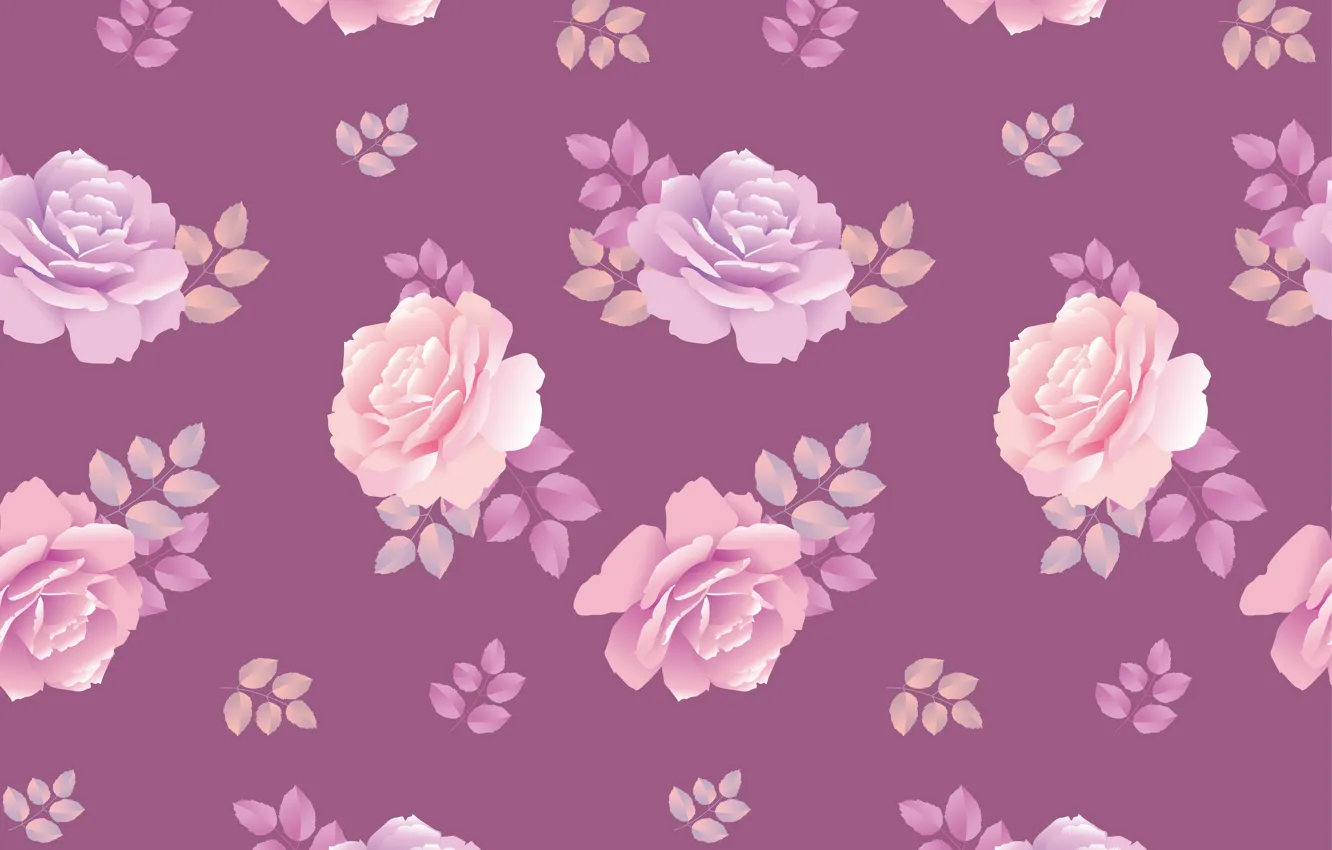 Photo wallpaper purple, background, roses, texture