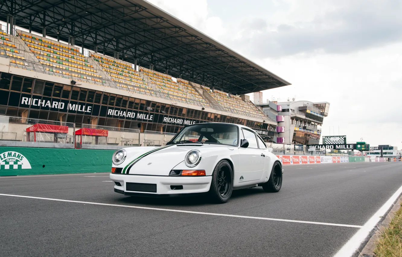 Photo wallpaper Porsche, Classic, Porsche 911, Track, Clubsport, PS Le Mans, Classic Clubsport