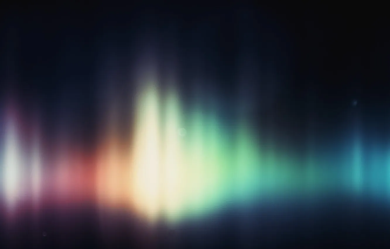 Photo wallpaper lights, color, black background