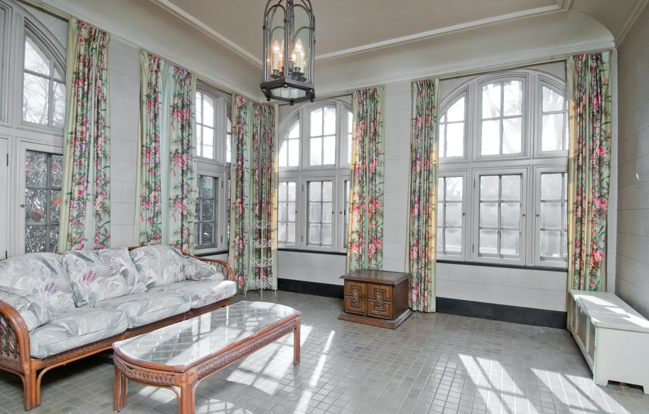 Photo wallpaper design, style, room, Villa, interior, living room