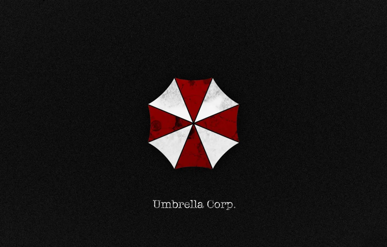 Photo wallpaper red, blood, logo, game, grey, texture, cross, Resident Evil