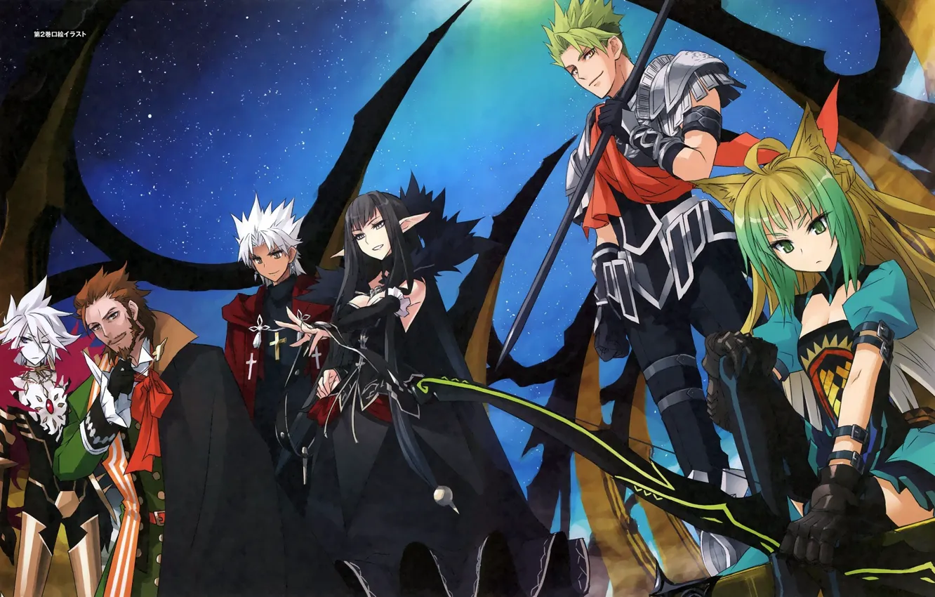 Photo wallpaper anime, art, Fate/Stay Night, servants, Fate - Apocrypha