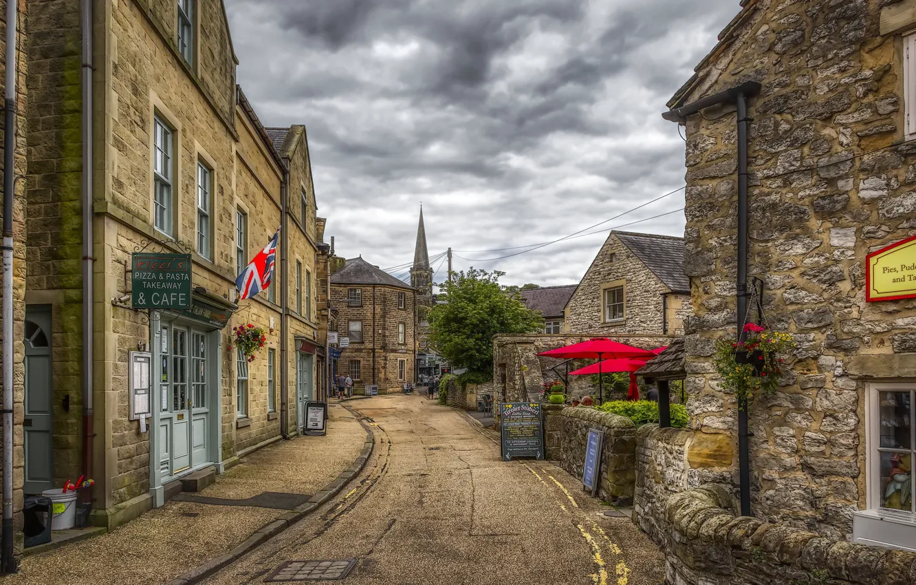 Photo wallpaper England, Derbyshire Dales District, Bakewell