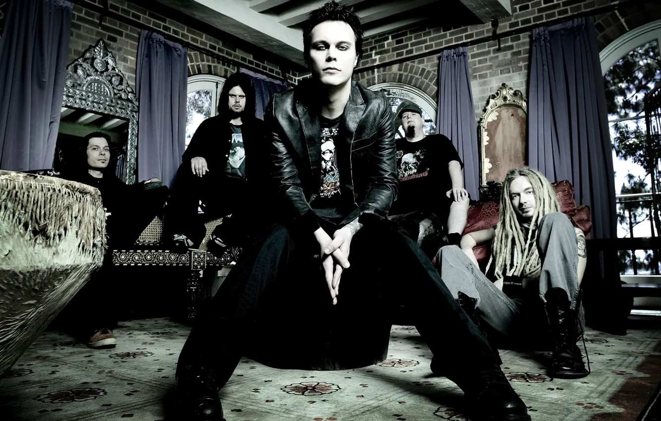 Wallpaper group, rock, HIM, Ville Valo, Finland, Mika Karppinen, Mikko