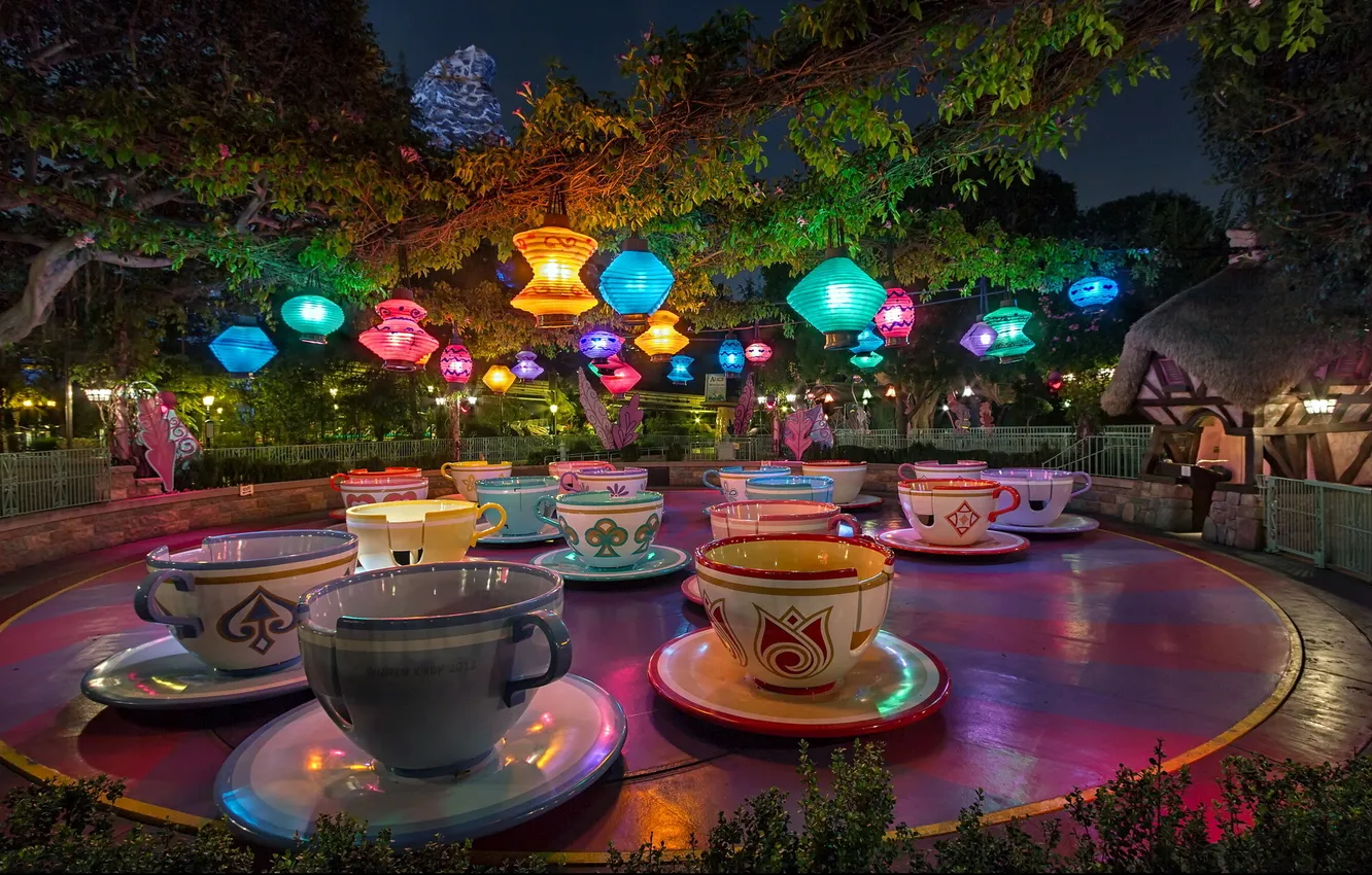 Photo wallpaper United States, California, Anaheim, Anaheim Resort