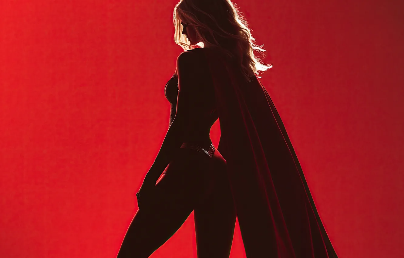 Photo wallpaper Supergirl, protector, lethal