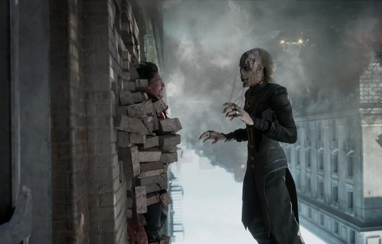Photo wallpaper wall, monster, Doctor Strange, Doctor Strange, The Avengers: infinity war, Avengers: infinity
