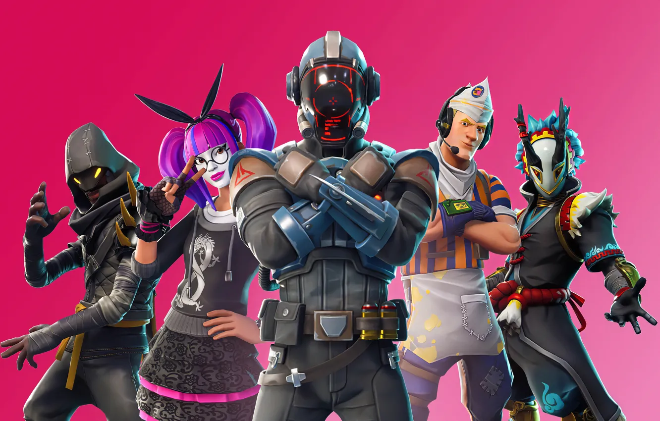 Photo wallpaper game, Epic Games, Fortnite