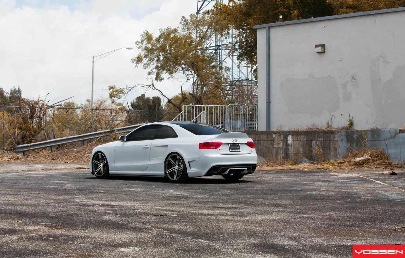 Photo wallpaper Audi, Audi A5, drives, vossen