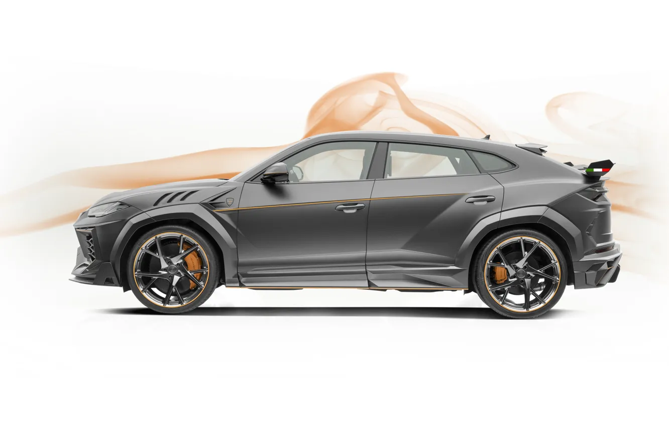 Photo wallpaper Lamborghini, side view, crossover, Mansory, Urus, 2019, Game