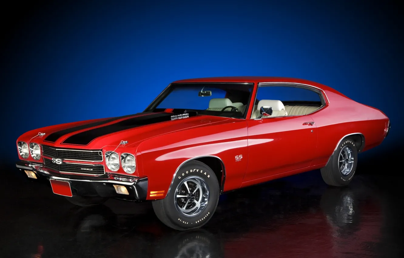 Photo wallpaper Chevrolet, Chevrolet, Coupe, 1970, 454, Chevelle, Muscle car, Hardtop