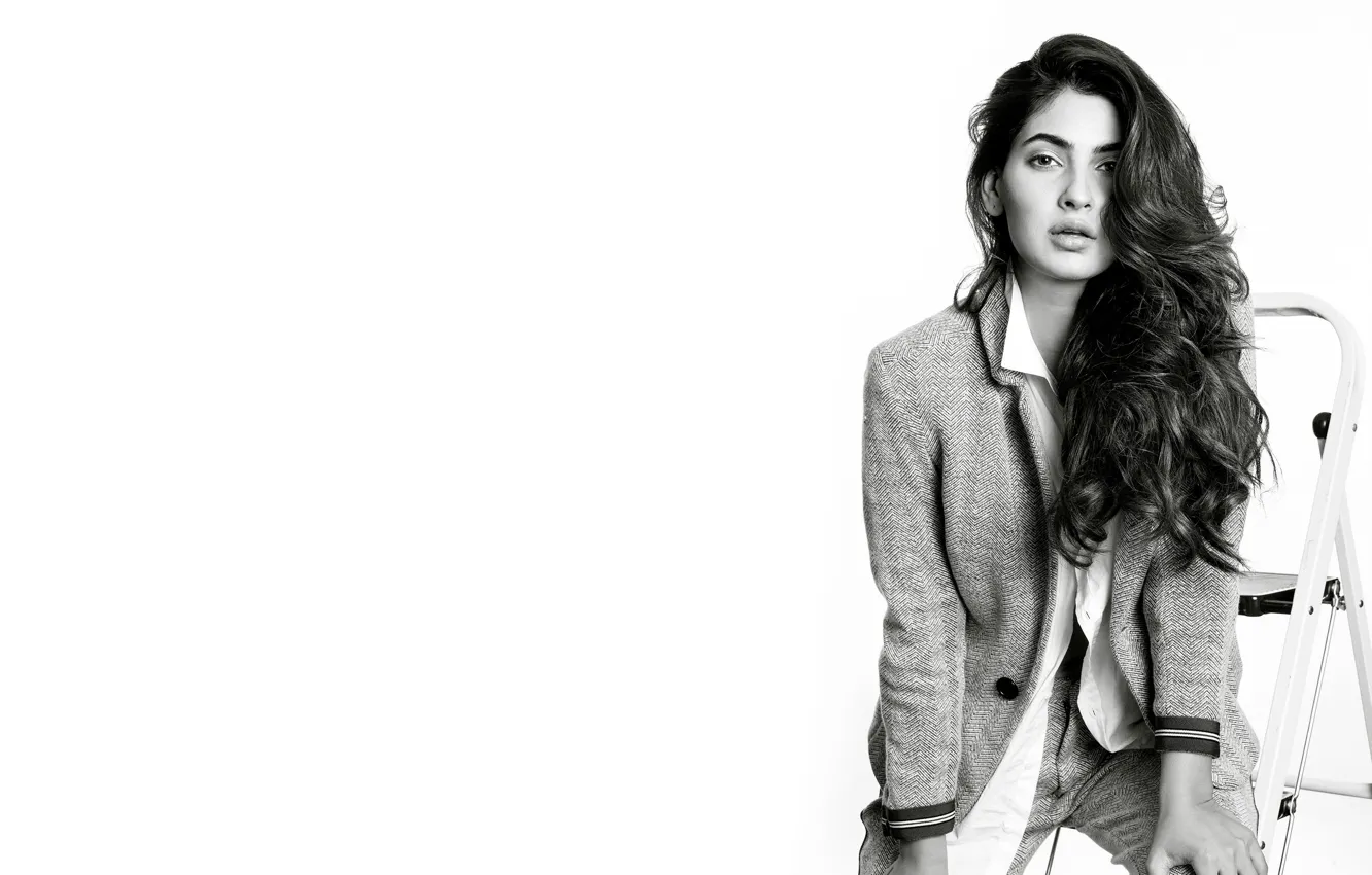 Photo wallpaper girl, hot, sexy, eyes, smile, beautiful, figure, model