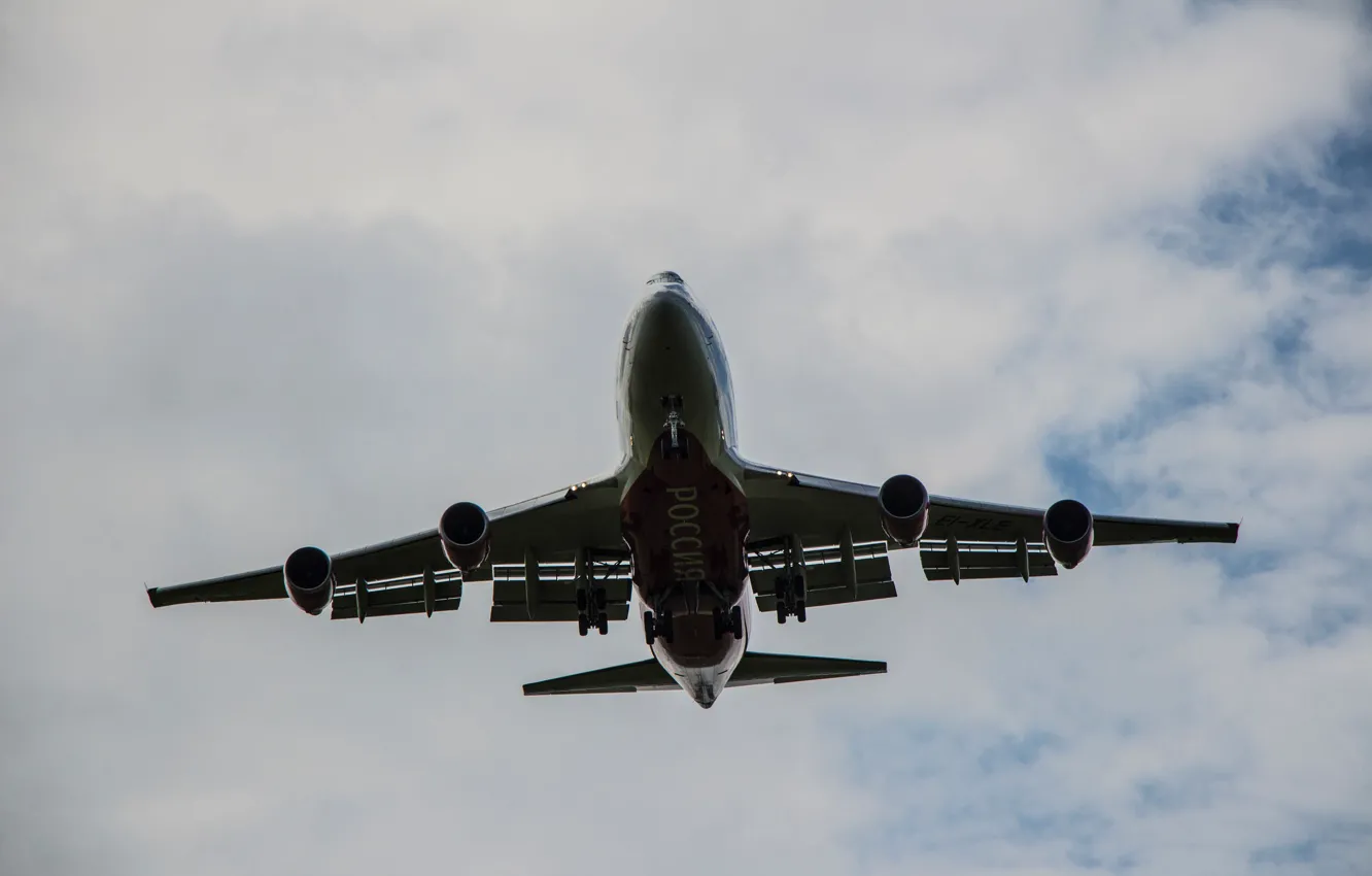 Photo wallpaper the sky, the plane, Crimea, Simferopol