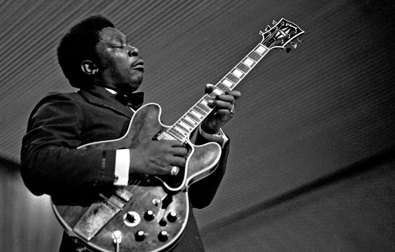 Photo wallpaper guitar, Blues, the game, Lucille, B.B. King