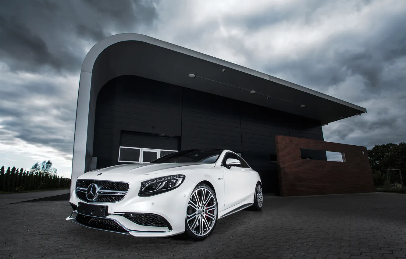 Photo wallpaper Mercedes-Benz, AMG, Coupe, 2014, S-Class, IMSA, С217