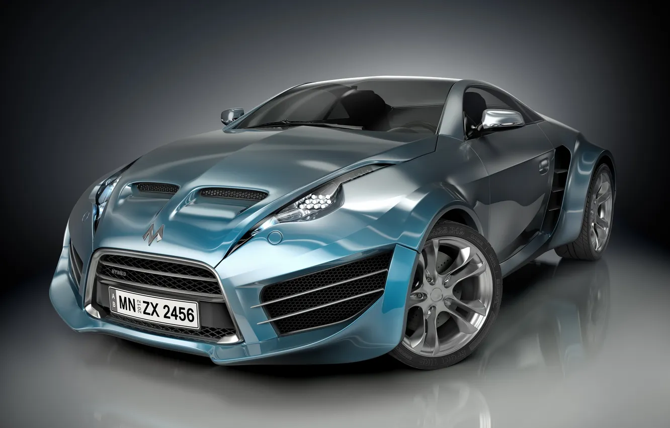 Photo wallpaper car, machine, sports, sports car