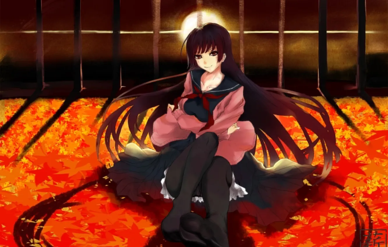 Photo wallpaper look, girl, form, schoolgirl, kanoa yuuko, tasogare otome x amnesia, twilight Virgo and amnesia.