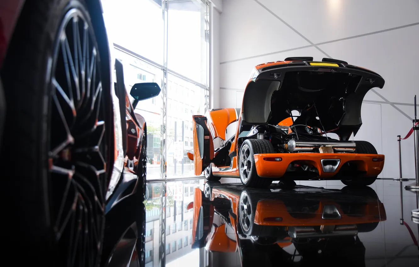 Photo wallpaper Car, mclaren, automobiles