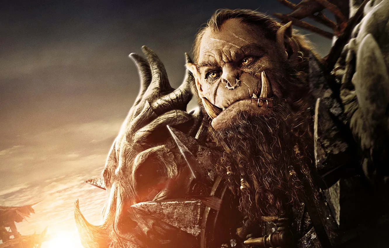 Photo wallpaper green, cinema, sake, World of Warcraft, game, sky, big, warcraft